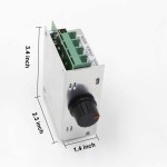 Mizzuco 7-70V PWM DC Motor Speed Controller Switch 30A 