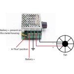 Mizzuco 7-70V PWM DC Motor Speed Controller Switch 30A 